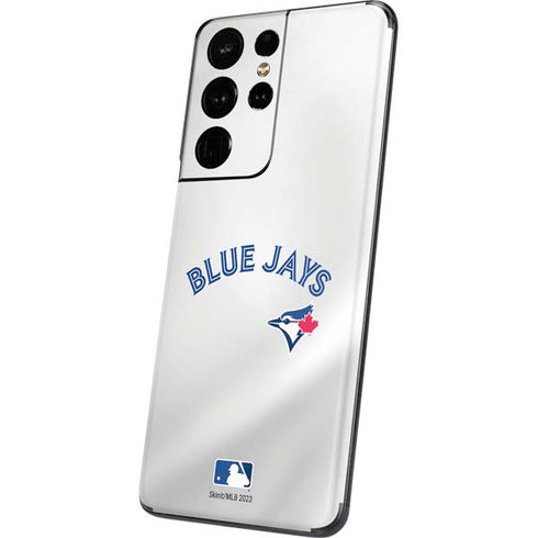 MLB Toronto Blue Jays Jersey Home Galaxy S21 Ultra 5G Skin