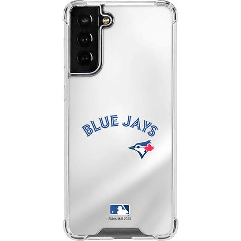 MLB Toronto Blue Jays Jersey Home Galaxy S22 Plus Clear Case