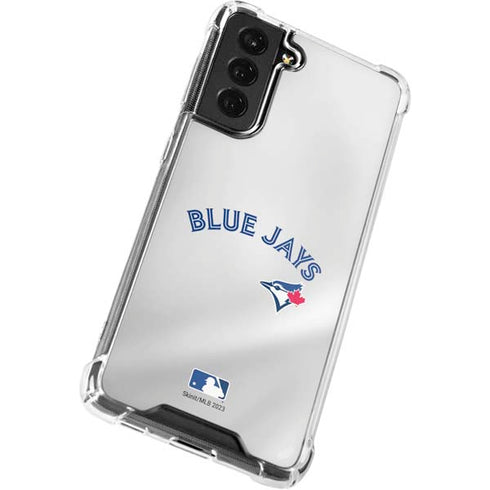 MLB Toronto Blue Jays Jersey Home Galaxy S22 Plus Clear Case