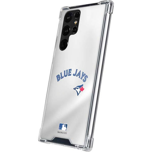 MLB Toronto Blue Jays Jersey Home Galaxy S22 Ultra Clear Case