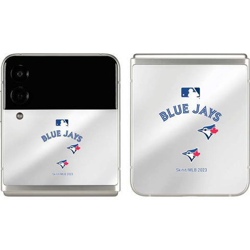 MLB Toronto Blue Jays Jersey Home Galaxy Z Flip3 5G Skin