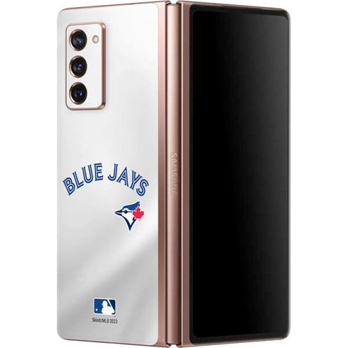 MLB Toronto Blue Jays Jersey Home Galaxy Z Fold2 5G Skin