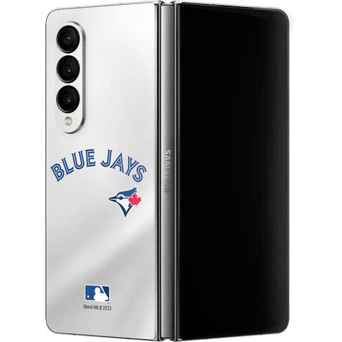 MLB Toronto Blue Jays Jersey Home Galaxy Z Fold4 5G Skin