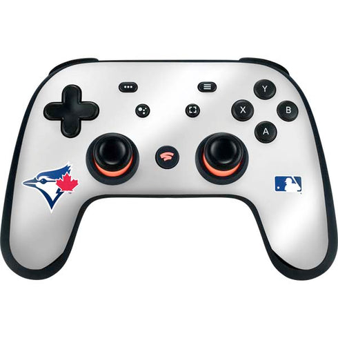 MLB Toronto Blue Jays Jersey Home Google Stadia Controller Skin