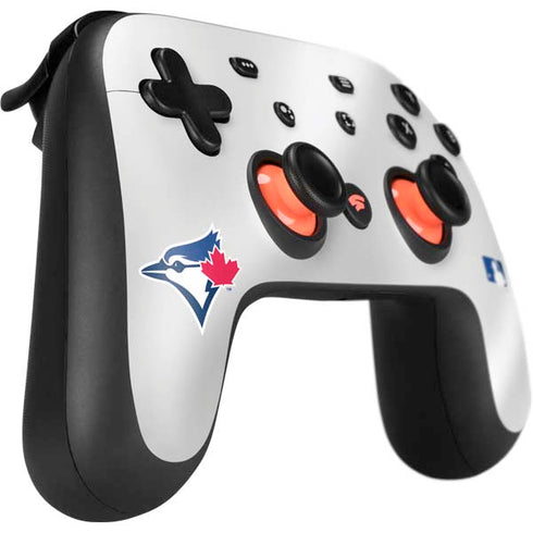 MLB Toronto Blue Jays Jersey Home Google Stadia Controller Skin