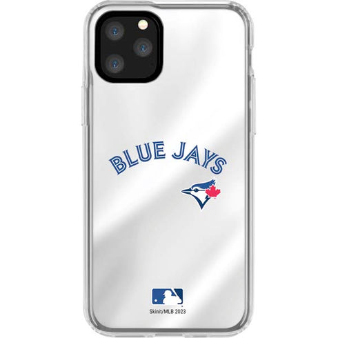 MLB Toronto Blue Jays Jersey Home iPhone 11 Pro Clear Case