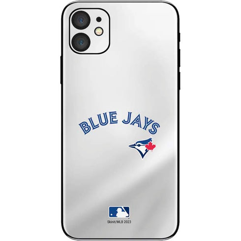 MLB Toronto Blue Jays Jersey Home iPhone 11 Skin