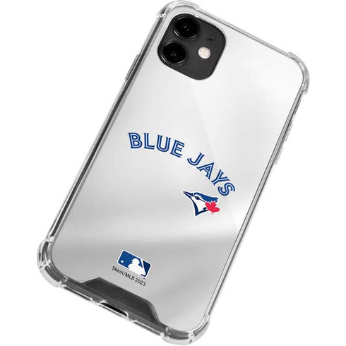 MLB Toronto Blue Jays Jersey Home iPhone 12 Clear Case