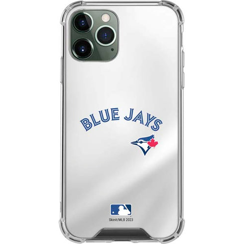 MLB Toronto Blue Jays Jersey Home iPhone 12 Pro Clear Case