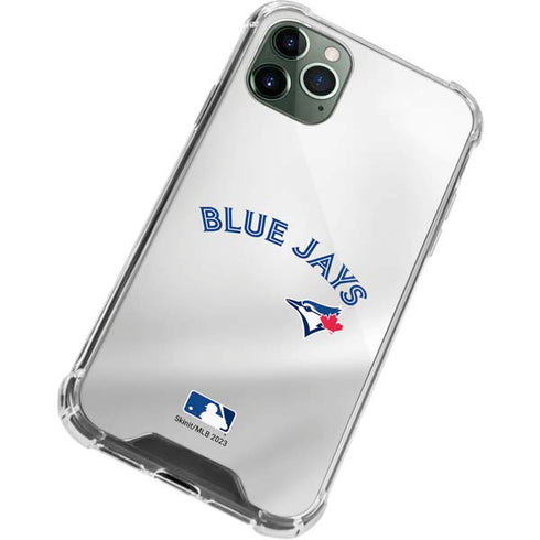 MLB Toronto Blue Jays Jersey Home iPhone 12 Pro Clear Case