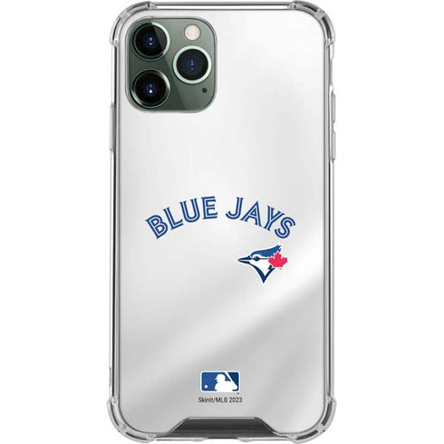 MLB Toronto Blue Jays Jersey Home iPhone 12 Pro Max Clear Case