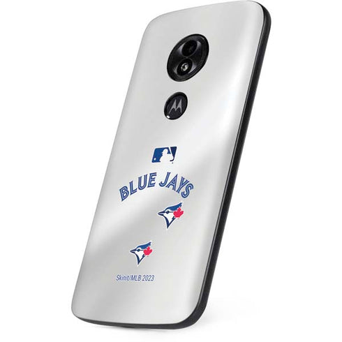 MLB Toronto Blue Jays Jersey Home Moto E5 Play Skin