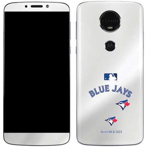 MLB Toronto Blue Jays Jersey Home Moto E5 Plus Skin