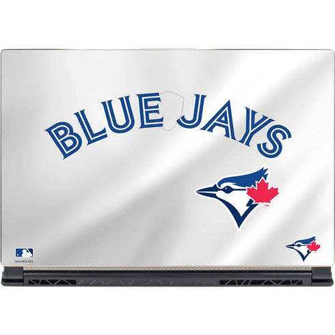 MLB Toronto Blue Jays Jersey Home MSI GS65 Stealth Laptop Skin