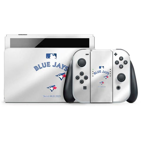 MLB Toronto Blue Jays Jersey Home Nintendo Switch OLED (2021) Skin