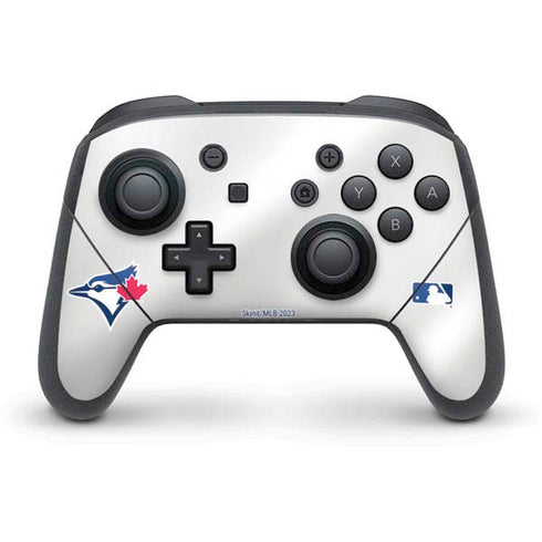 MLB Toronto Blue Jays Jersey Home Nintendo Switch Pro Controller Skin