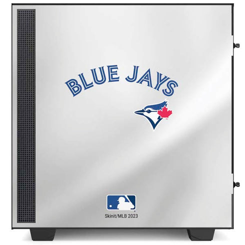 MLB Toronto Blue Jays Jersey Home NZXT H510 Compact ATX Mid-Tower Case Skin