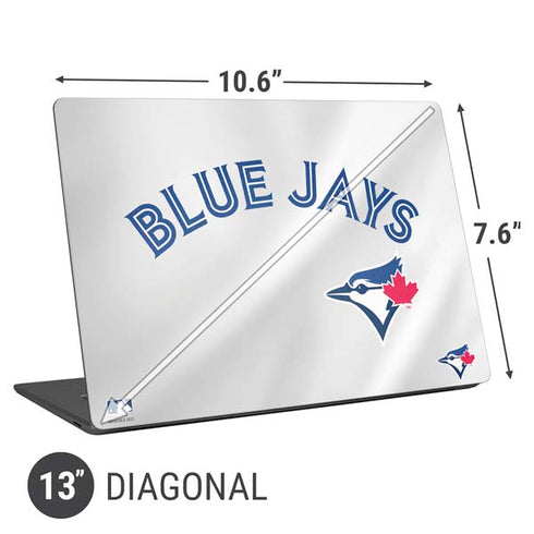 MLB Toronto Blue Jays Jersey Home Universal Laptop 13in (10.6 x 7.6in) Skin