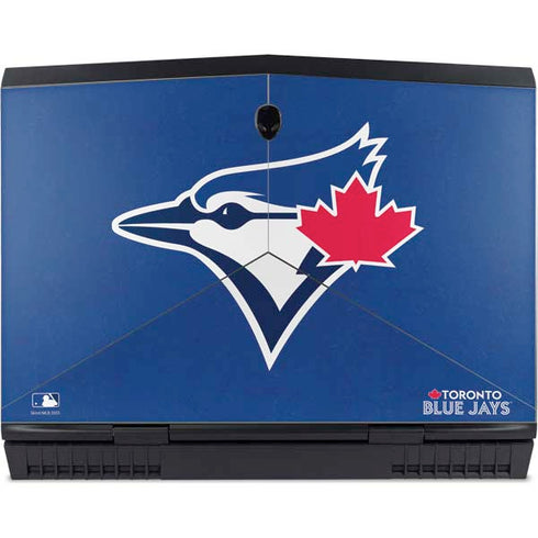 MLB Toronto Blue Jays Solid Distressed Dell Alienware Skin