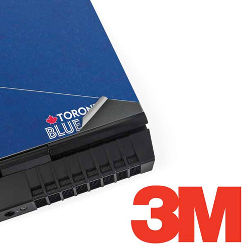 MLB Toronto Blue Jays Solid Distressed Dell Alienware Skin