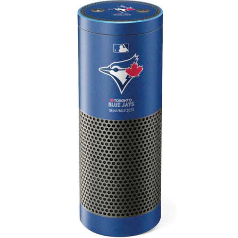 MLB Toronto Blue Jays Solid Distressed Amazon Echo Skin
