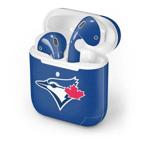 MLB Toronto Blue Jays Solid Distressed Apple AirPods 2 Skin