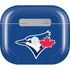 MLB Toronto Blue Jays Solid Distressed Apple AirPods (3rd Gen 2021) Skin