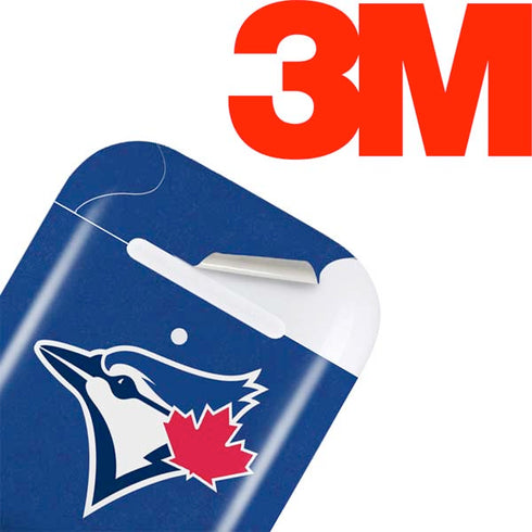 MLB Toronto Blue Jays Solid Distressed Apple AirPods Skin
