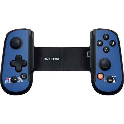 MLB Toronto Blue Jays Solid Distressed Backbone One for iPhone Game Controller Skin