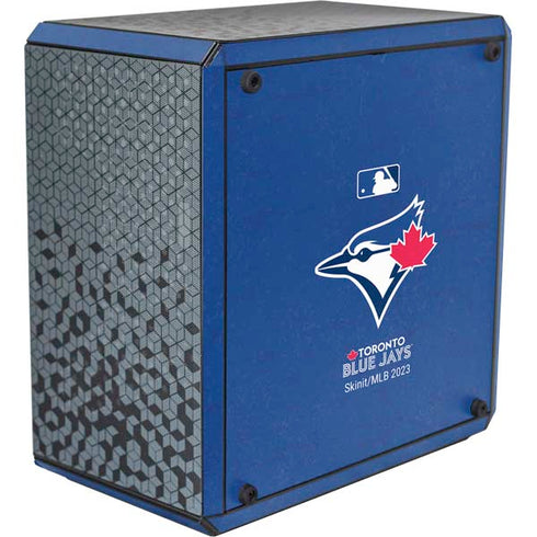 MLB Toronto Blue Jays Solid Distressed Cooler Master MasterBox Q300L Mini Tower Skin