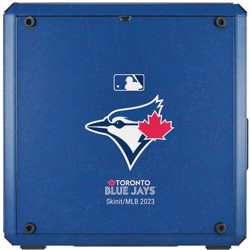 MLB Toronto Blue Jays Solid Distressed Cooler Master MasterBox Q300L Mini Tower Skin