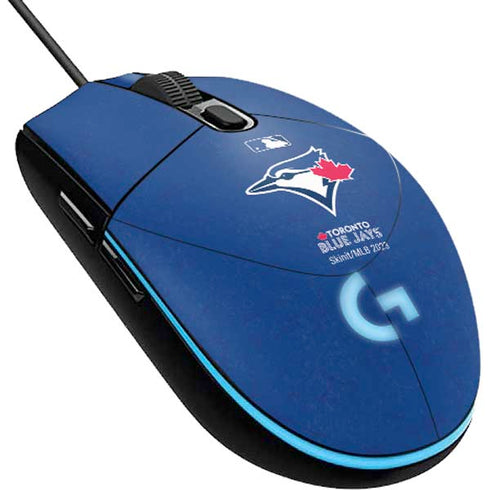 MLB Toronto Blue Jays Solid Distressed G203 Prodigy RGB Wired Gaming Mouse Skin