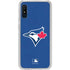 MLB Toronto Blue Jays Solid Distressed Galaxy A10e Clear Case