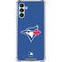 MLB Toronto Blue Jays Solid Distressed Galaxy A13 5G Clear Case