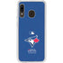 MLB Toronto Blue Jays Solid Distressed Galaxy A20 Clear Case