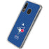 MLB Toronto Blue Jays Solid Distressed Galaxy A20 Clear Case