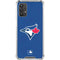 MLB Toronto Blue Jays Solid Distressed Galaxy A32 5G Clear Case