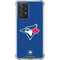 MLB Toronto Blue Jays Solid Distressed Galaxy A52 5G Clear Case
