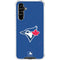 MLB Toronto Blue Jays Solid Distressed Galaxy A54 5G Clear Case