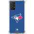 MLB Toronto Blue Jays Solid Distressed Galaxy A72 5G Clear Case