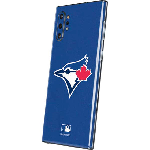 MLB Toronto Blue Jays Solid Distressed Galaxy Note 10 Plus Skin