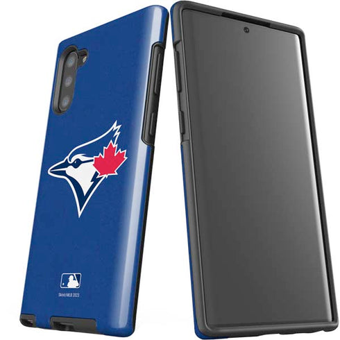 MLB Toronto Blue Jays Solid Distressed Galaxy Note 10 Pro Case