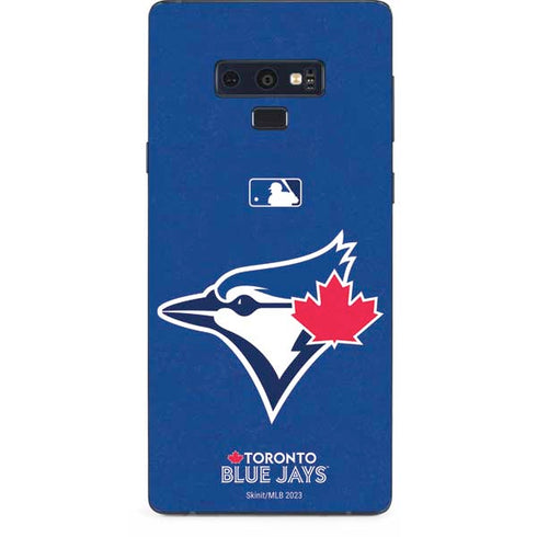 MLB Toronto Blue Jays Solid Distressed Galaxy Note 9 Skin