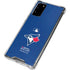 MLB Toronto Blue Jays Solid Distressed Galaxy Note20 5G Clear Case