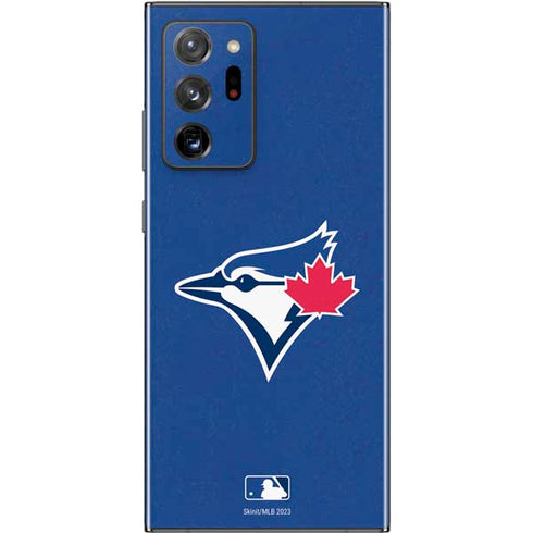 MLB Toronto Blue Jays Solid Distressed Galaxy Note20 Ultra 5G Skin