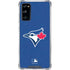MLB Toronto Blue Jays Solid Distressed Galaxy S20 FE Clear Case