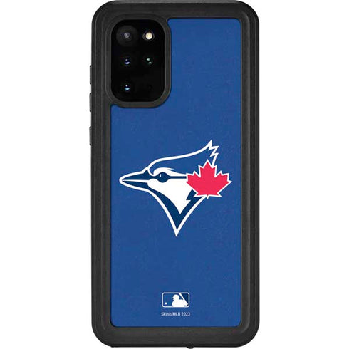 MLB Toronto Blue Jays Solid Distressed Galaxy S20 Plus Waterproof Case
