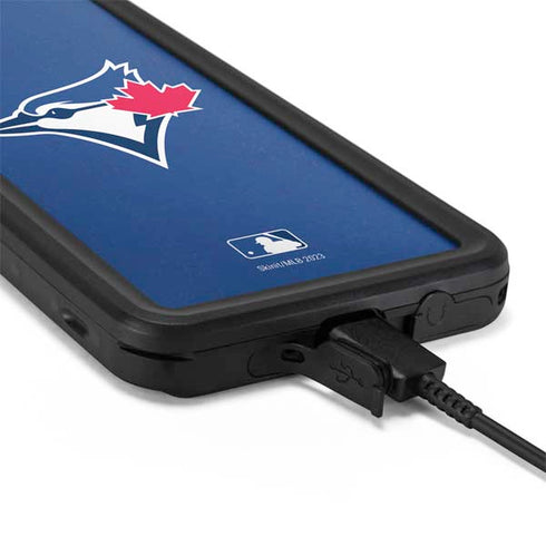 MLB Toronto Blue Jays Solid Distressed Galaxy S20 Plus Waterproof Case