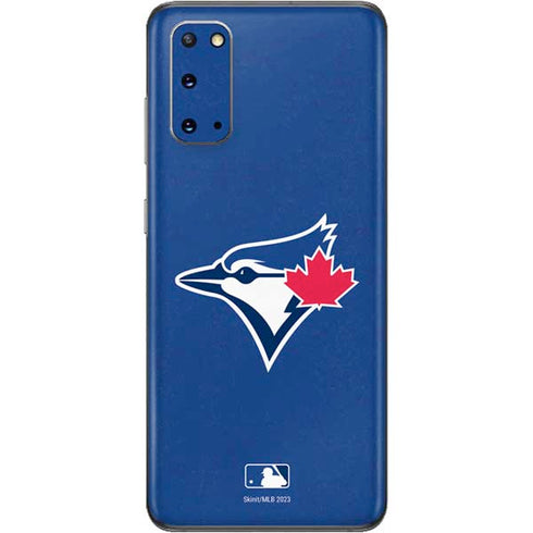 MLB Toronto Blue Jays Solid Distressed Galaxy S20 Skin