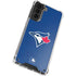MLB Toronto Blue Jays Solid Distressed Galaxy S21 5G Clear Case
